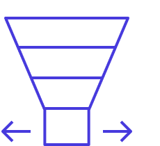 marketing funnel icon