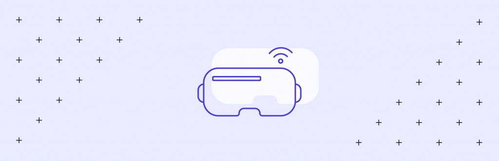 VR goggles icon